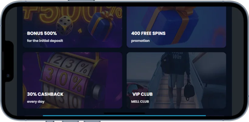 Active Bonuses for Mell Win App Players