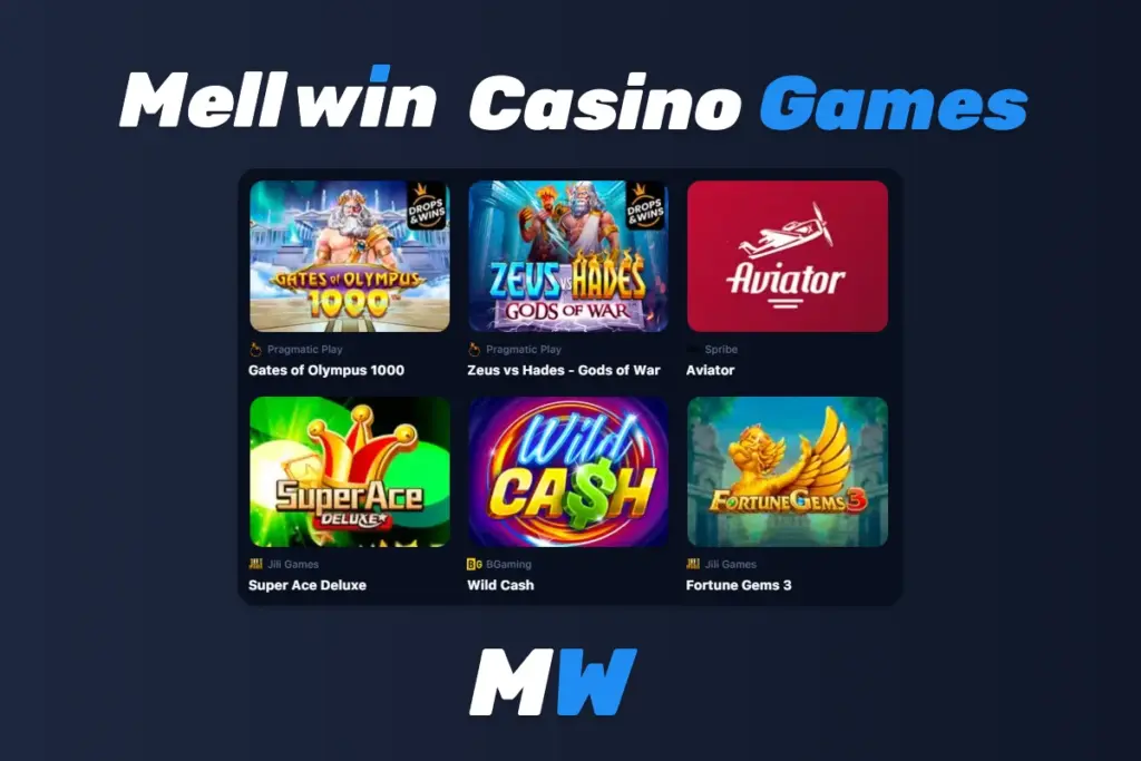Mellwin Casino Games Library