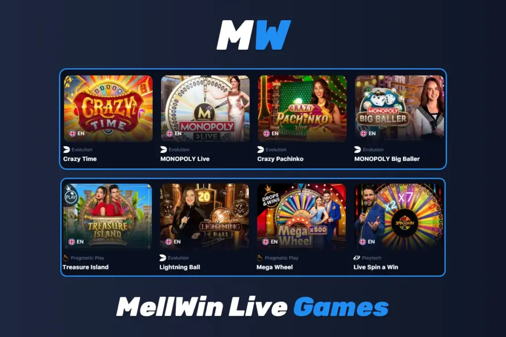 Mell Win Live Games